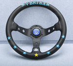 VX 7 Blue Star Steering Wheel 13" (330mm)