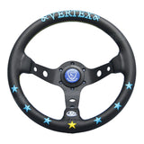VX 7 Blue Star Steering Wheel 13" (330mm)