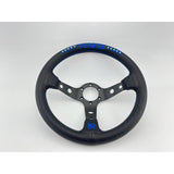 Vertex 10 Star Aftermarket JDM Steering Wheel Embroidery Leather 13 inch JDM Performance