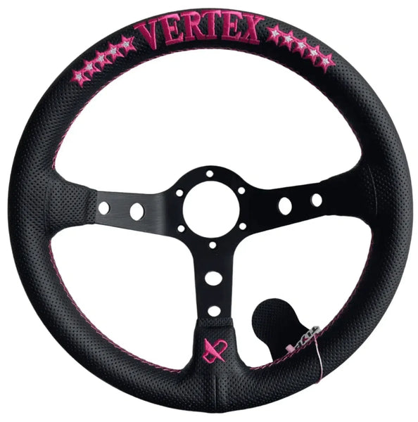 Vertex 10 Star Pink Steering Wheel