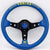 Vertex 10 Stars Blue Leather Steering Wheel 13inch