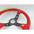 Vertex 10 Stars Red Leather JDM Steering Wheel 13inch