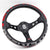 Vertex 1996 JDM Steering Wheel 13inch Leather Red JDM Performance