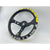 Vertex 1996 JDM Steering Wheel 13inch Leather Yellow JDM Performance