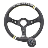 Vertex 330mm Deep Dish Leather Steering Wheel 13"