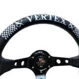 Vertex Checker Steering Wheel 330mm