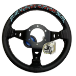 Vertex Custom Hells Steering Wheel Deep Dish 330mm