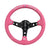 Vertex Fatlace Pink Leather Steering Wheel