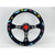 Vertex Style 13” (330mm) Rainbow Leopard VX Steering Wheel JDM Performance