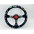 Vertex Rainbow Leopard Steering Wheel 330mm