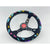 Vertex Style 13” (330mm) Rainbow Leopard VX Steering Wheel JDM Performance