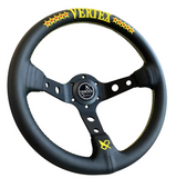 Vertex Steering Wheel Yellow Stitch 10 Star