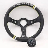 Vx 330mm Deep Dish Leather Steering Wheel 13"