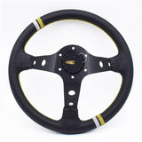 Vx 330mm Deep Dish Leather Steering Wheel 13"