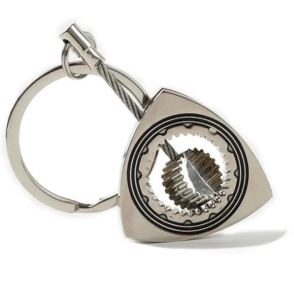 Wankel Rotary Metal Keychain Keyring