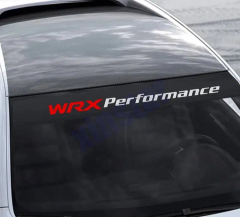 Wrx Sunstrip Window Sticker