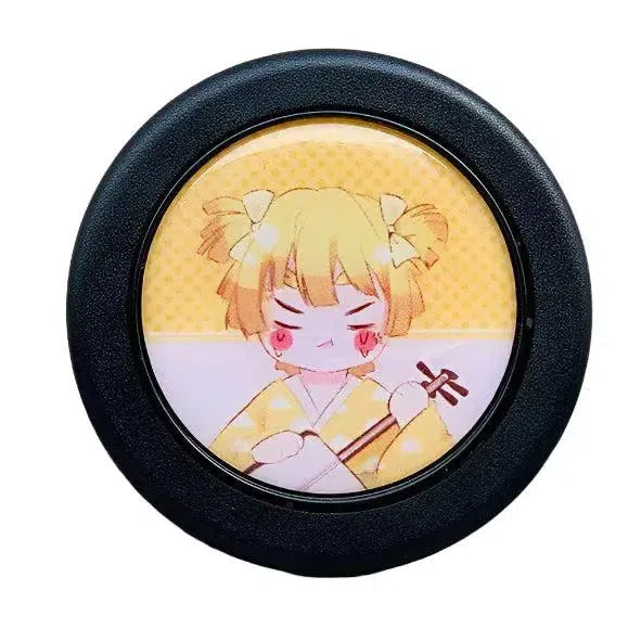 Zenitsu Crossdress Anime Horn Button