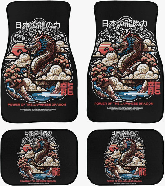 Power of the Dragon Car Floor Mats