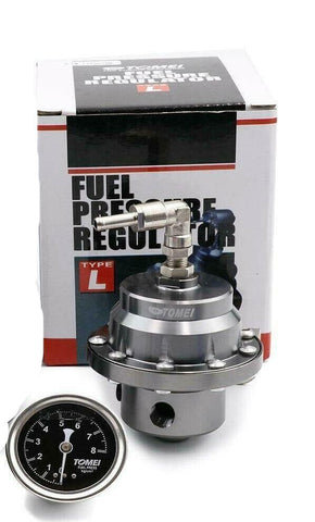 Adjustable Racing Fuel Pressure Regulator FPR With Gauge JDM Performance