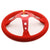 Aftermarket 14 inch Steering Wheel Deep Dish Red Suede JDM Performance