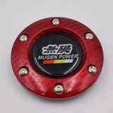 Aftermarket Black Mugen Horn Button