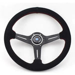 ND Aftermarket 14" Black Suede Steering Wheel