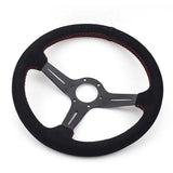 ND Aftermarket 14" Black Suede Steering Wheel