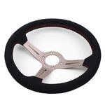 ND Aftermarket 14" Black Suede Steering Wheel