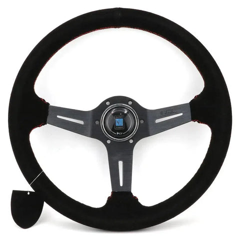 ND Suede Leather Steering Wheel 14inch