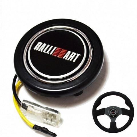 Aftermarket Rallyart Horn Button JDM Performance