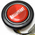 Aftermarket Red Rallyart Horn Button JDM Performance