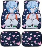 Anime Girls Fabric Car Floor Mats