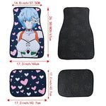 Anime Girls Fabric Car Floor Mats