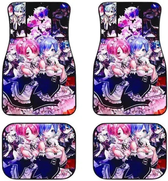 Anime Girls Car Floor Mats