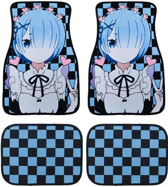 Anime Hentai Fabric Car Floor Mats