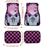 Anime Hentai Fabric Car Floor Mats