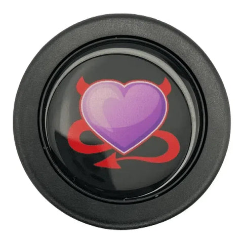 Anime Horn Button - Devil Heart