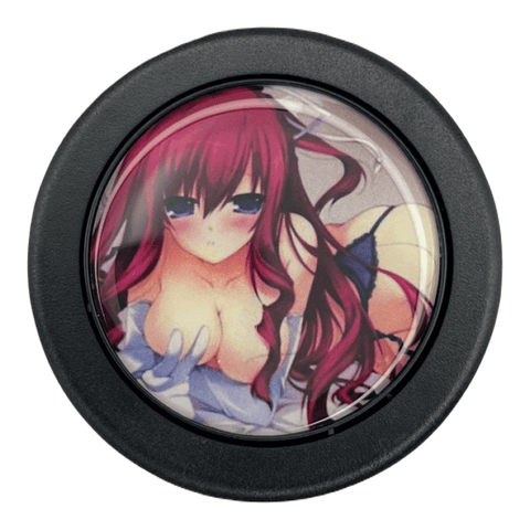 Anime Horn Button - Red Hair JDM Performance
