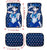 Anime Sailer Mercury Fabric Car Floor Mats