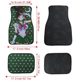 Anime Sailor Jupiter Fabric Car Floor Mats