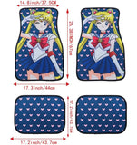 Anime Sailor Moon Fabric Car Floor Mats