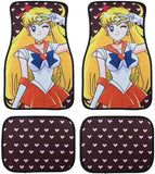 Anime Sailor Venus Car Floor Mats