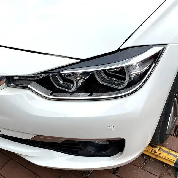 Black Eyebrows For Bmw 3 Series F30 Sedan F31 Wagon 11-18