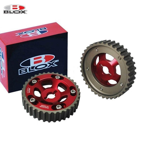 Blox 2pcs Adjustable Cam Gear Pulley Set For Toyota All Models 84-89 4AGE JDM Performance