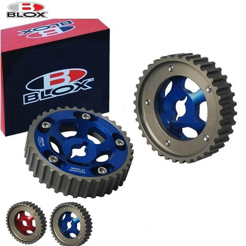 Blox 2pcs Adjustable Cam Gear Pulley Set For Toyota All Models 84-89 4AGE-JDM Performance