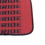 Bride Red Black Fabric Car Floor Mats