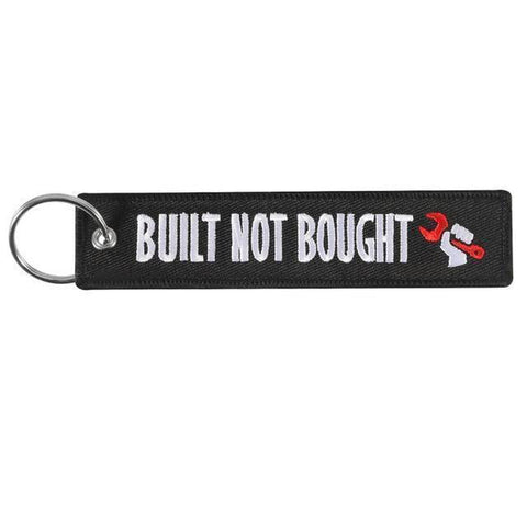 Built Not Bought Jet Tag