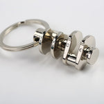 Car Crankshaft Keychain