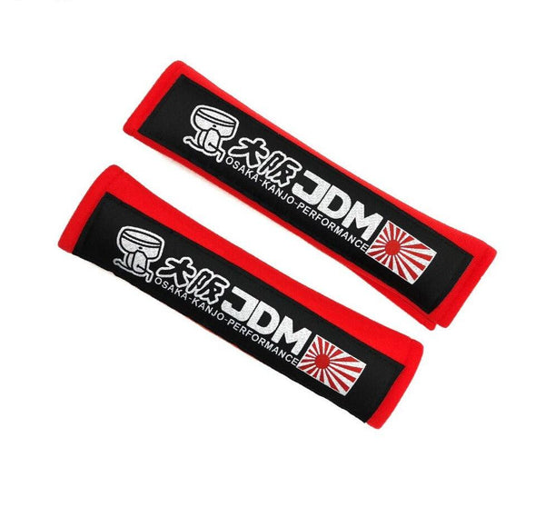 Car Seat Belt Cover Pads JDM Osaka Racing JDM Performance