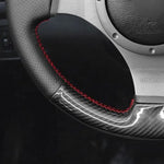 Carbon Fibre Steering Wheel Cover For Mitsubishi Evo 8